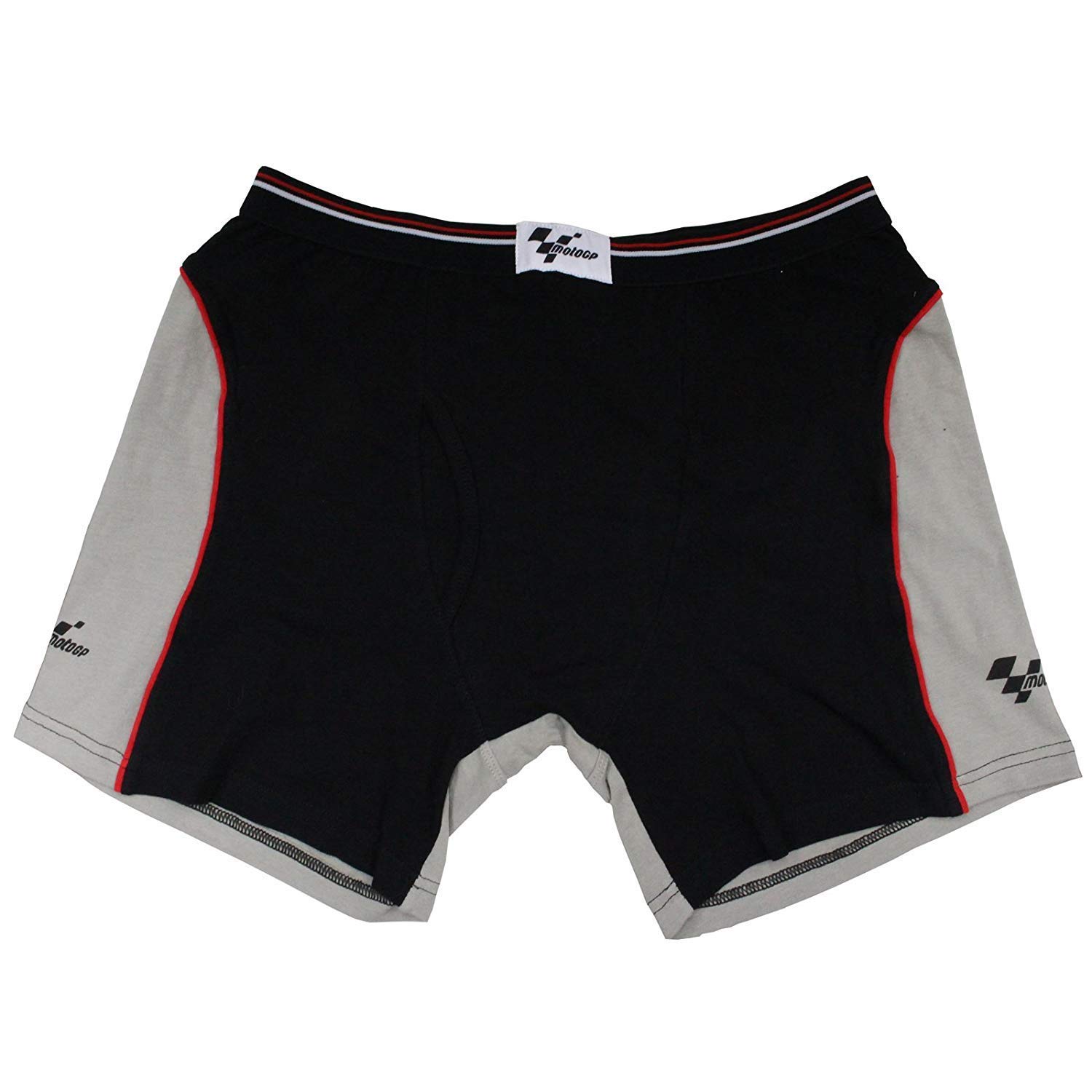 Motogp Black Boxer Short /Grey Large 36-38: