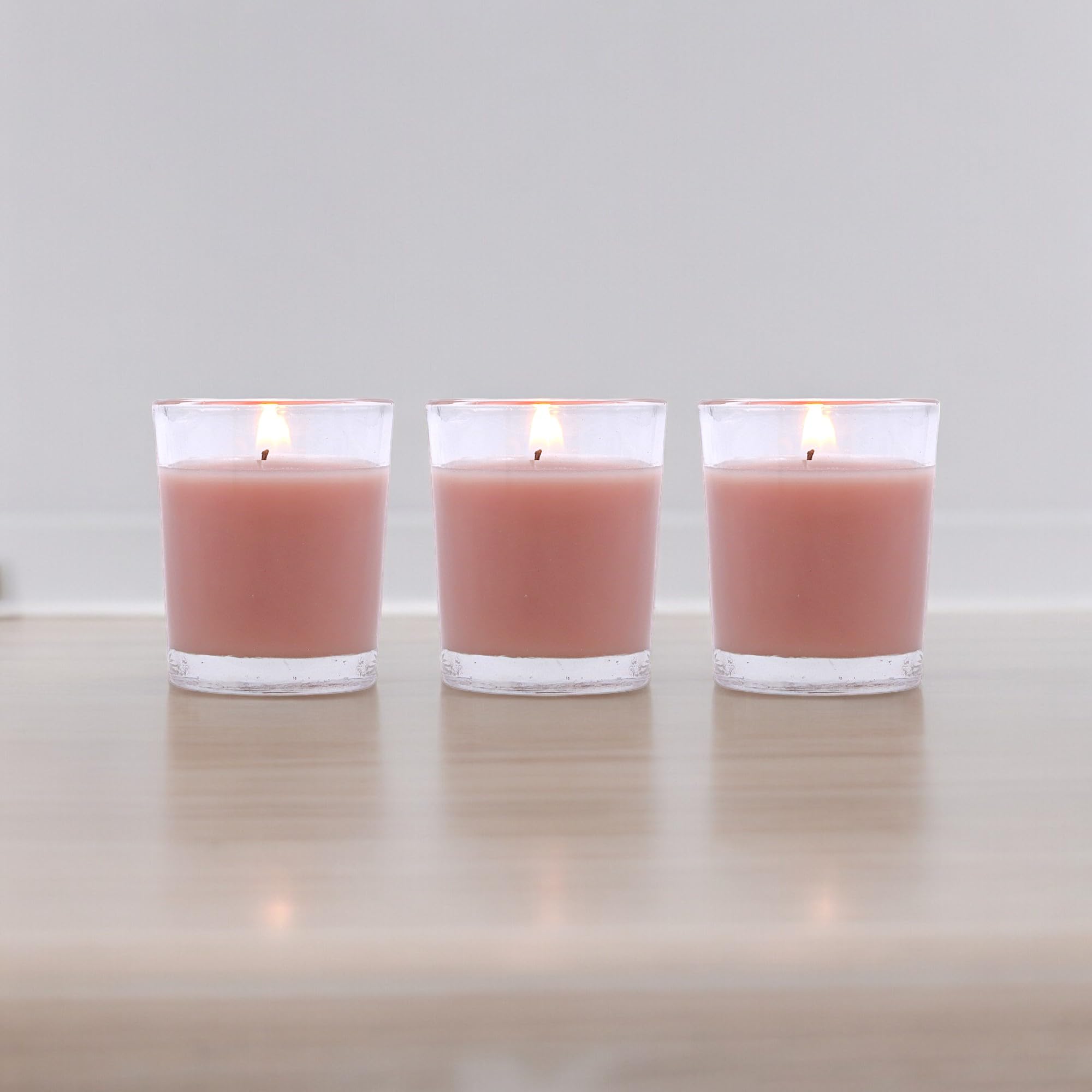 Hosley Glass Scented Candles For Home Decor | Set of 3 Aroma Candles | Hazelnut Creme Fragranced Candles for Bedroom | 1.5 Oz Wax Each, Metallic Glass Candles for Christmas Decorations Items - L.Brown (B00WZ583IE) Amazon Price History, Amazon Price Tracker