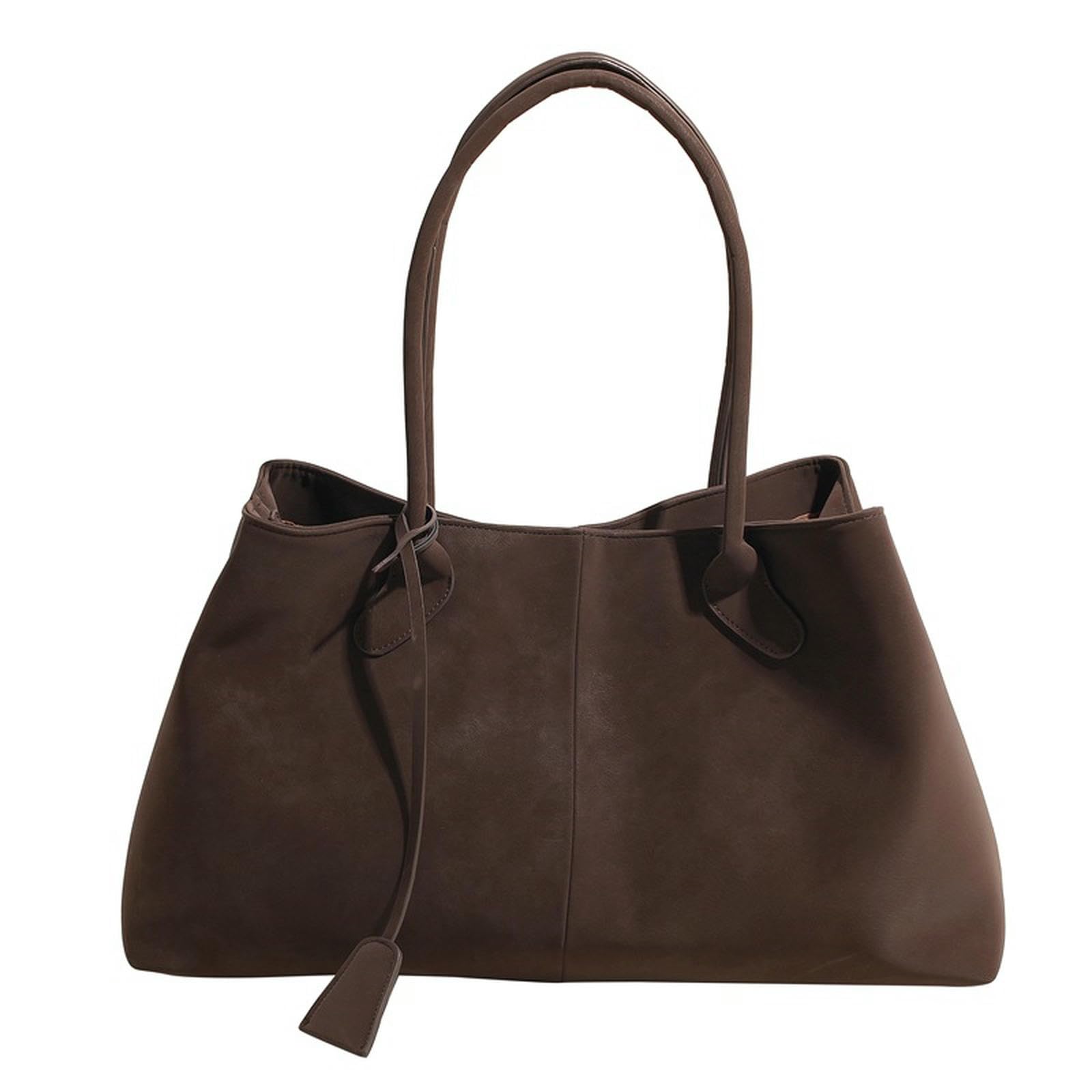 Borse a Tracolla Piccole Borsa retrò da Donna in Pelle Scamosciata Smerigliata per Andare al Lavoro sotto Le Ascelle-Verde