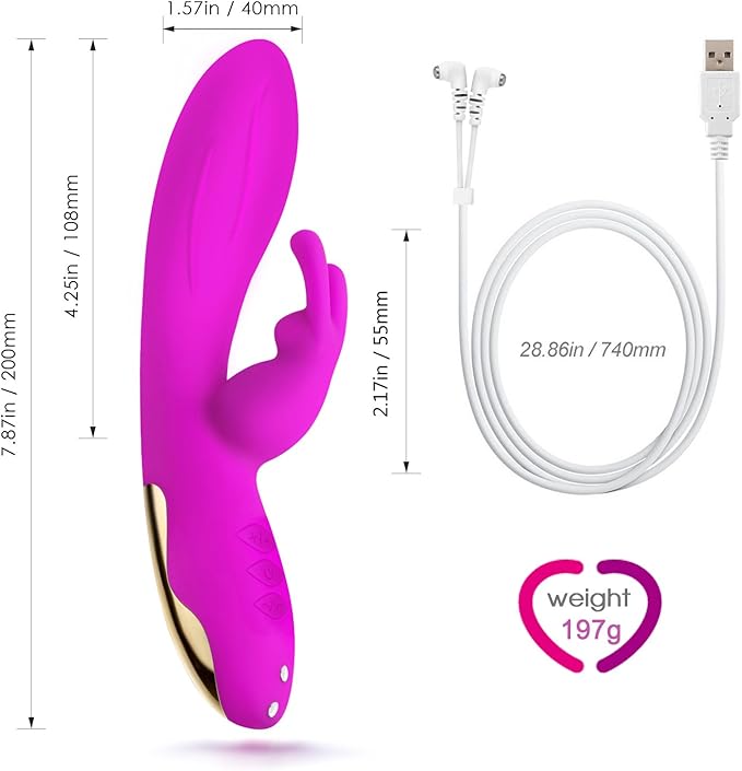 Vibrador, Louviva, Rabbit Vibrador de Silicona,Promoción de ...