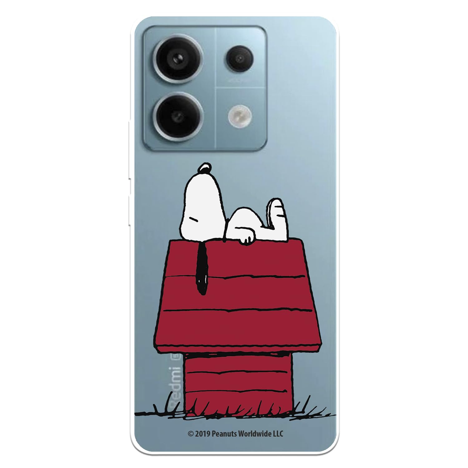 Cover protettiva compatibile con Xiaomi Redmi Note 13 Pro 5G - Poco X6 Ufficiale Peanuts Personaggi Custodia in silicone, trasparente, flessibile, licenza ufficiale di Snoopy