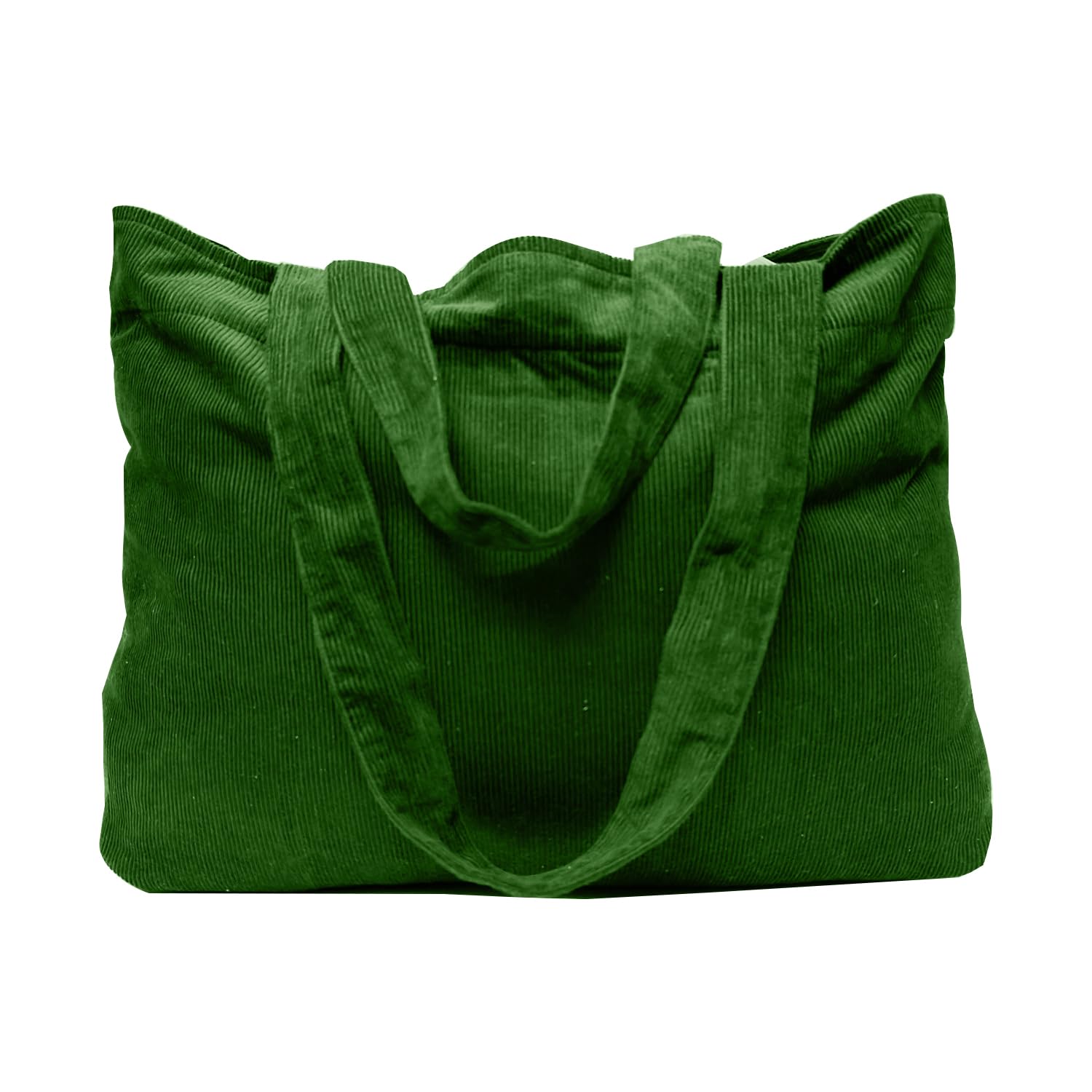 Organix 100% Organic Cotton Corduroy Beach Tote Bag for Women, Large Canvas Tote Bag for Grocery Shopping, Pool, Travel & Gym