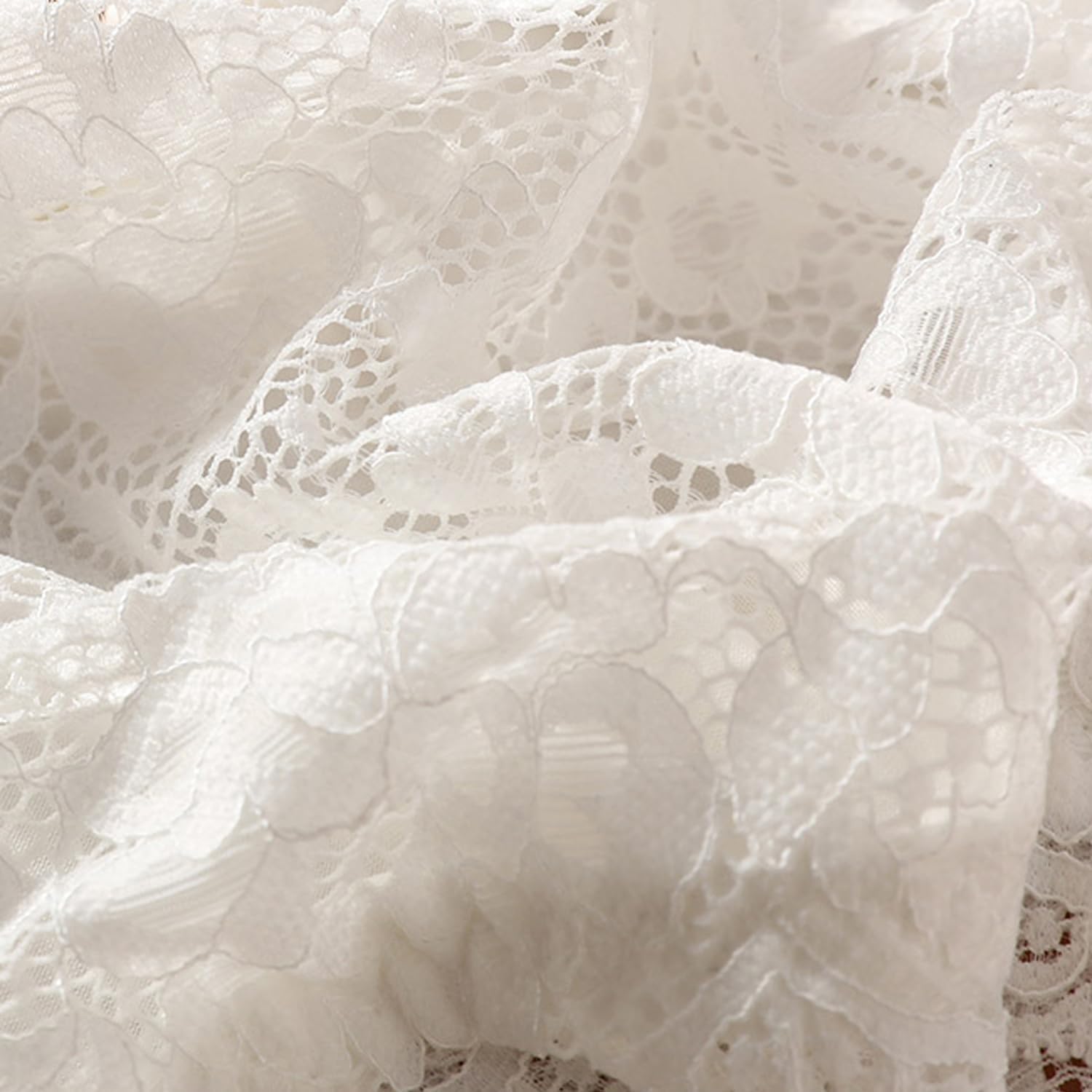 Women Lace Tube Tops Modesty Panel Cleavage Cover for Low Neckline Lace Strapless Bra Bandeau Top Chest Wrap Girls - Image 2