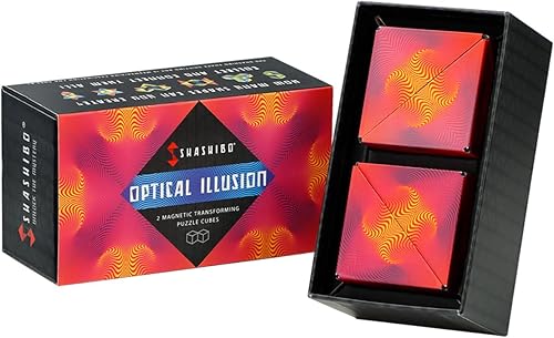 Miniatura 158 de Shashibo - Cubo que cambia de forma, juego para aliviar la ansiedad, con 36 imanes de tierras raras, premiado y patentado, extraordinario cubo