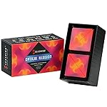 SHASHIBO Shape Shifting Box - Award-Winning, Patented Fidget Cube w/ 36 Rare Earth Magnets - Transforms Into Over 70 Shapes, Gift Box, Download Fun in Motion Toys Mobile App (Optical Illusion, 2 pack)