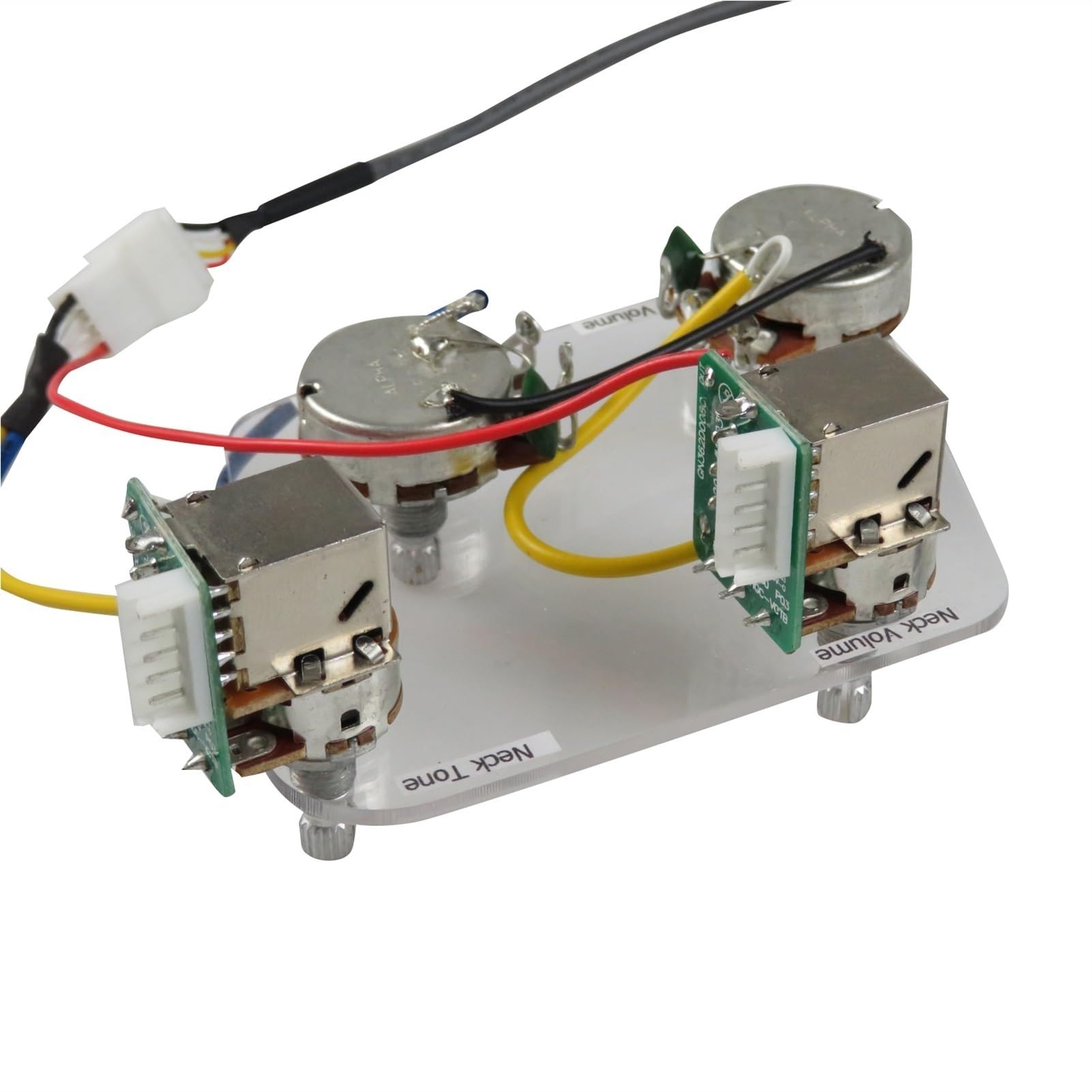 Humbucker Tonabnehmer Hals und Steg Pickup 4C Harness Push-Pull Single Cut Set für Gibson Epiphone Gitarre