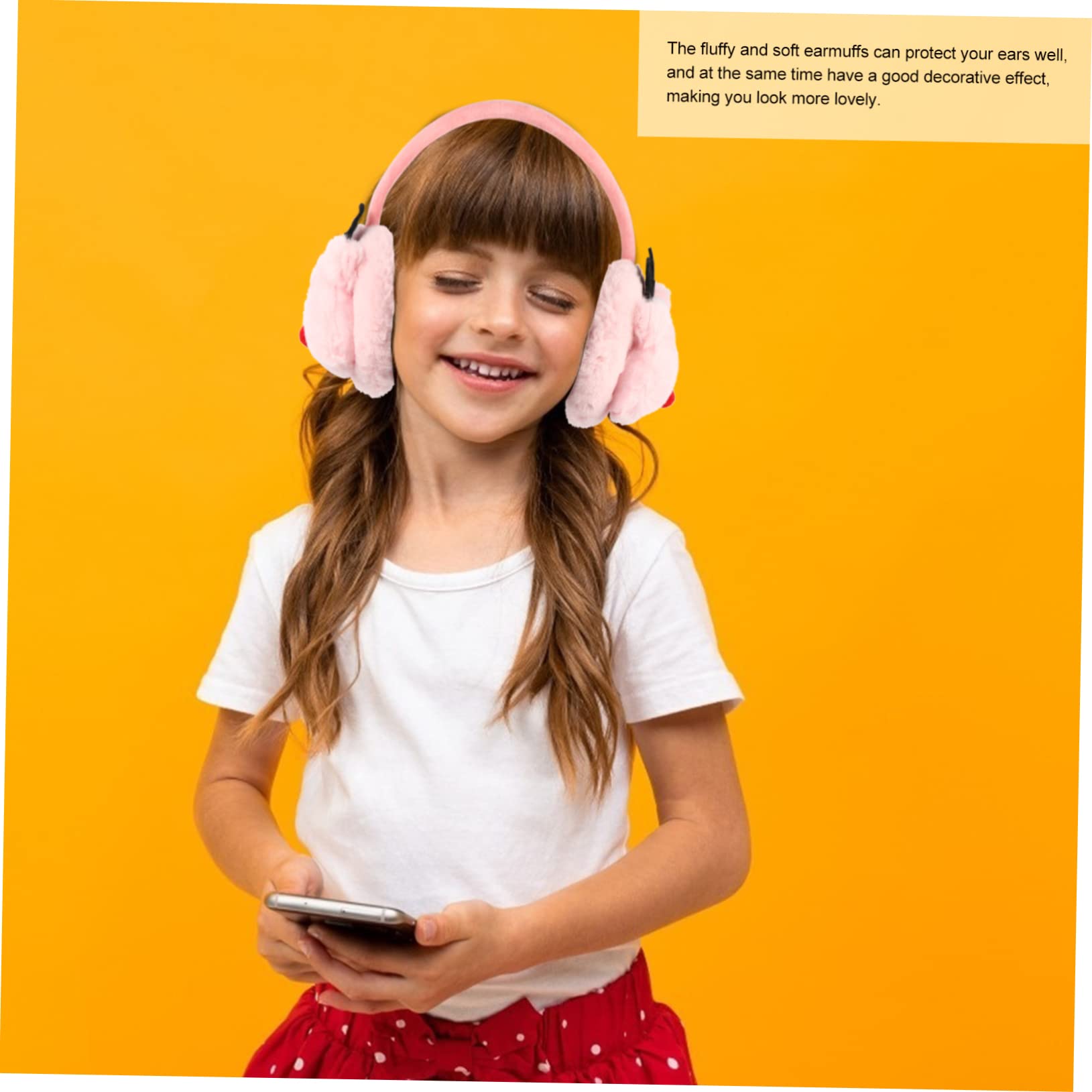 Veemoon Winter Ear Muffs for Bulk Pack Antlers Ear Warmers Faux Wool Comfortable