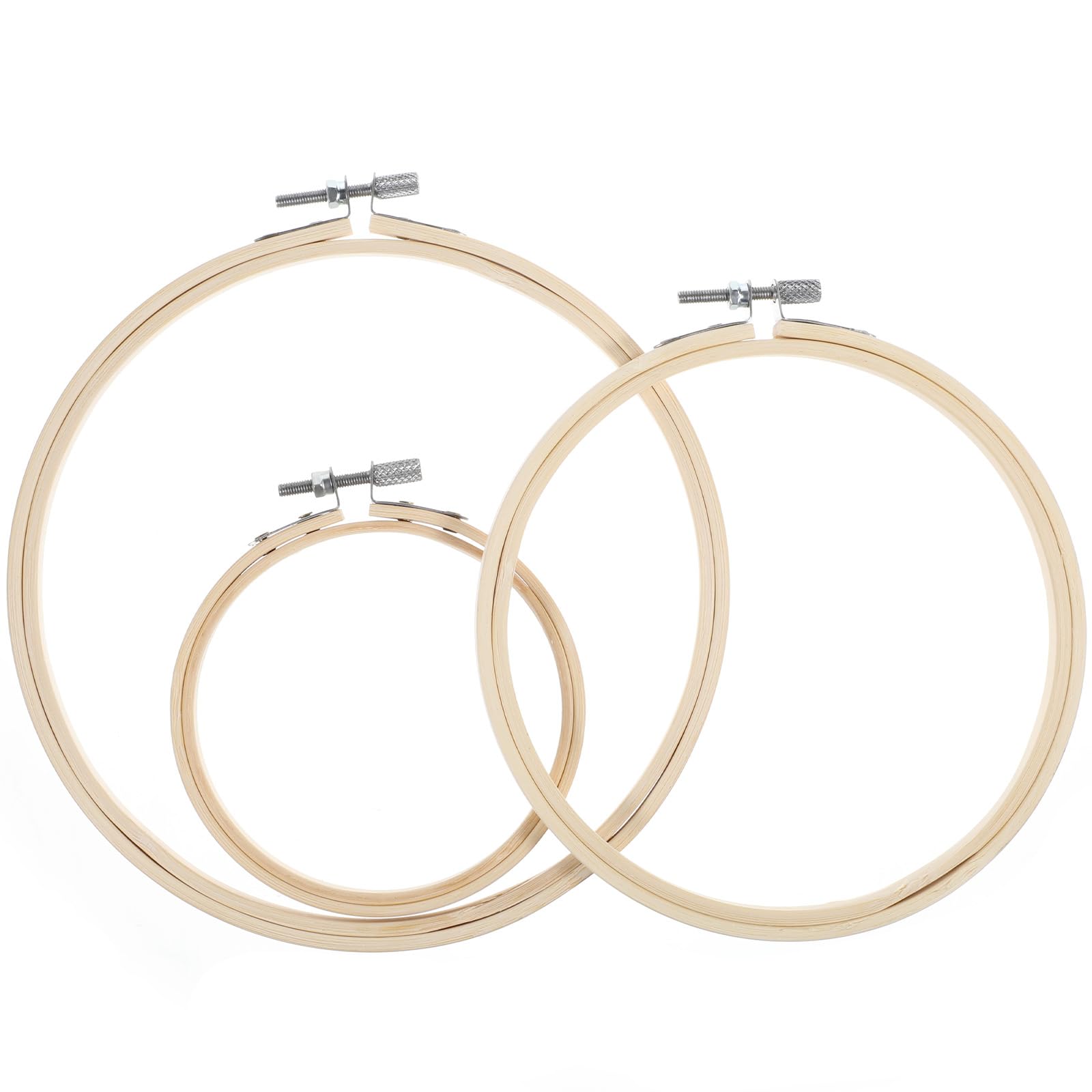 JIYIN 3 PCS Embroidery Hoops