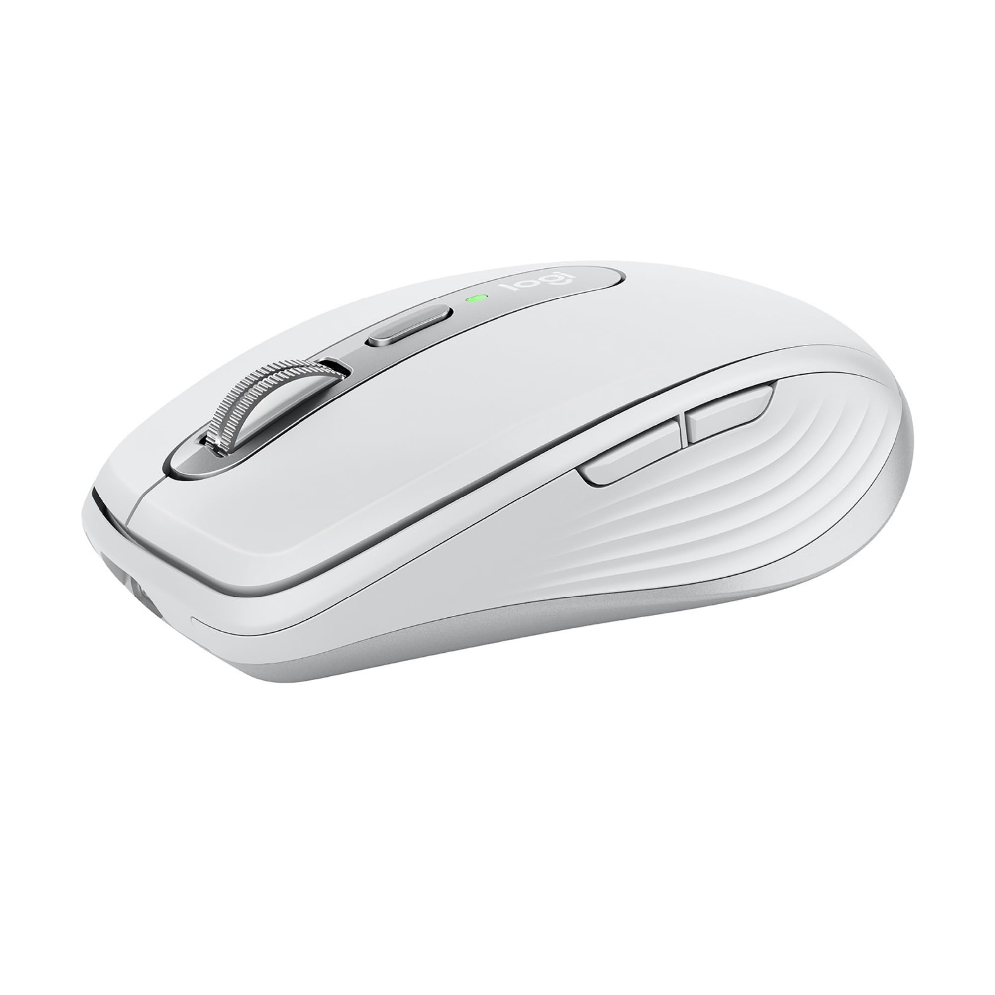Logitech MX Anywhere 3 for Mac | Mouse wireless, scorrimento rapido, ogni superficie, 4K DPI, tasti personalizzabili, USB-C, Bluetooth, Mac/iPad - Grigio