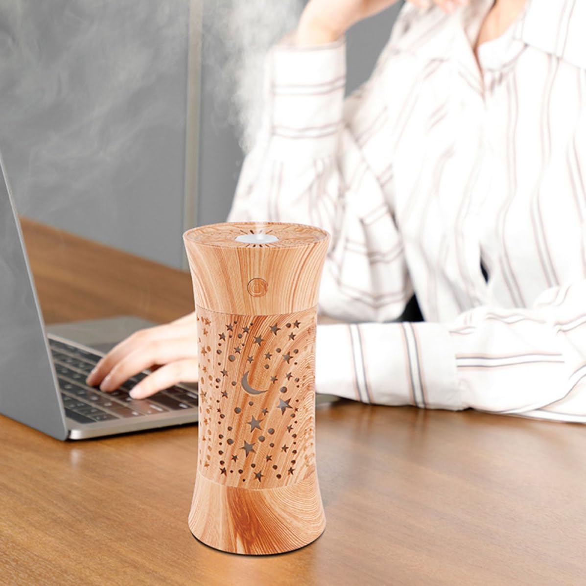 Humidificador de Escritorio 260ml Abs y Pp Micro Niebla