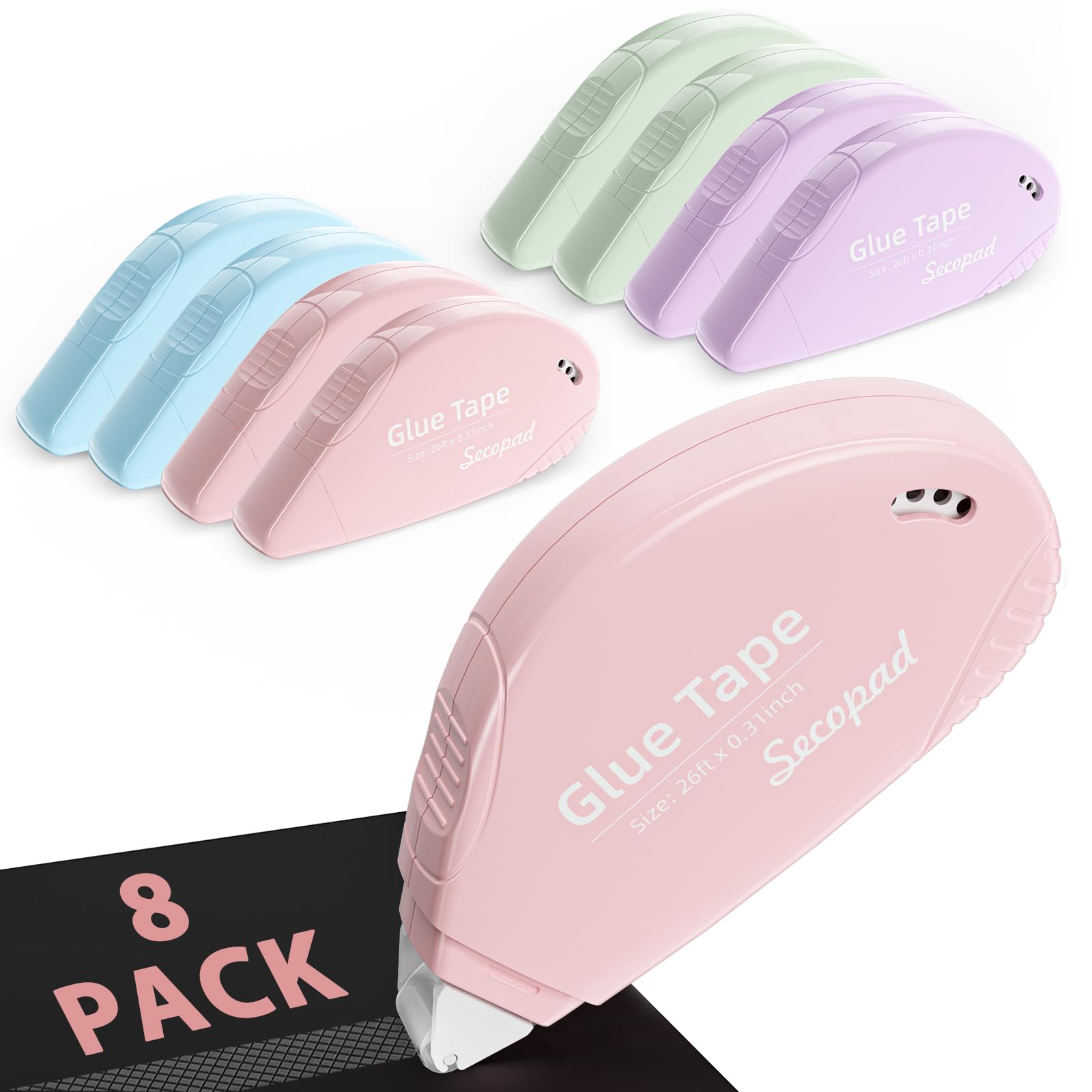 Secopad Scrapbook Tape - 8 Pack -8