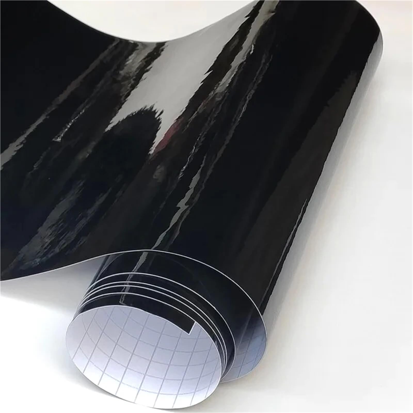 Czarna matowa folia winylowa 3D 4D 5D 6D z włókna węglowego, błyszcząca, wodoodporna, naklejki samochodowe, skórka na laptopa, samochód, motocykl(6D carbon,50cm x 200cm)