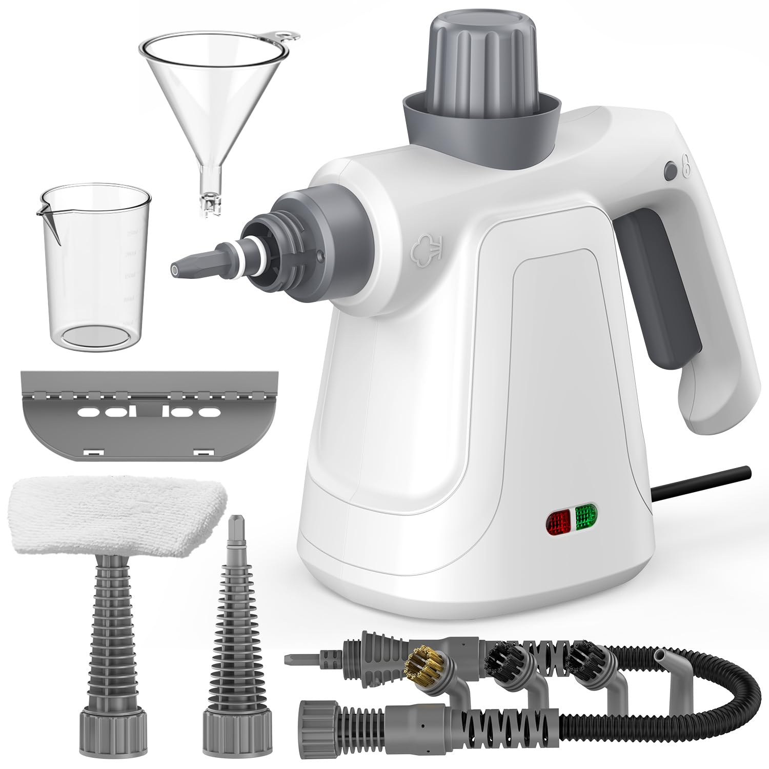 Photo 1 of High-Power Handheld Steam Cleaner – 1300W, 230°F, Chemical-Free, 14-Piece Accessory Set, Safety Lock, Ideal for Deep Cleaning