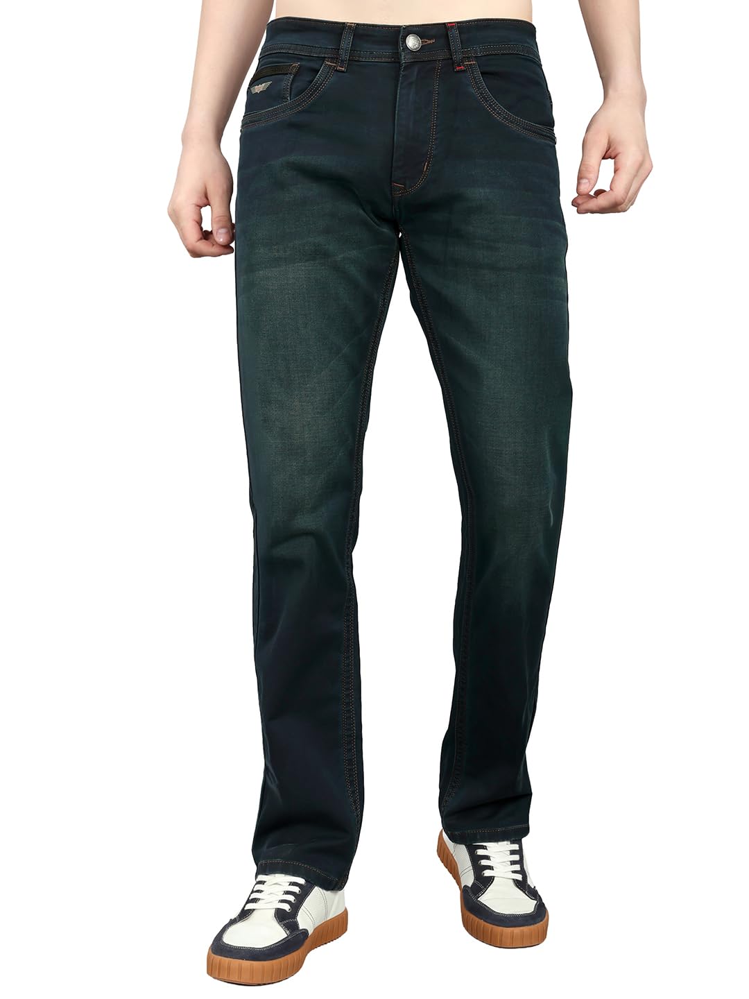 monte carlo Men Nicolas Fit Denim|Mid-Rise | Comfortable & Stylish | Denim for Men's. (Pack of 1)-picture-54