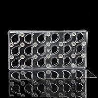 Vista 6 de Molde de transferencia de chocolate, molde de policarbonato para chocolate, hecho a mano, molde magnético de chocolate para chocolate, molde