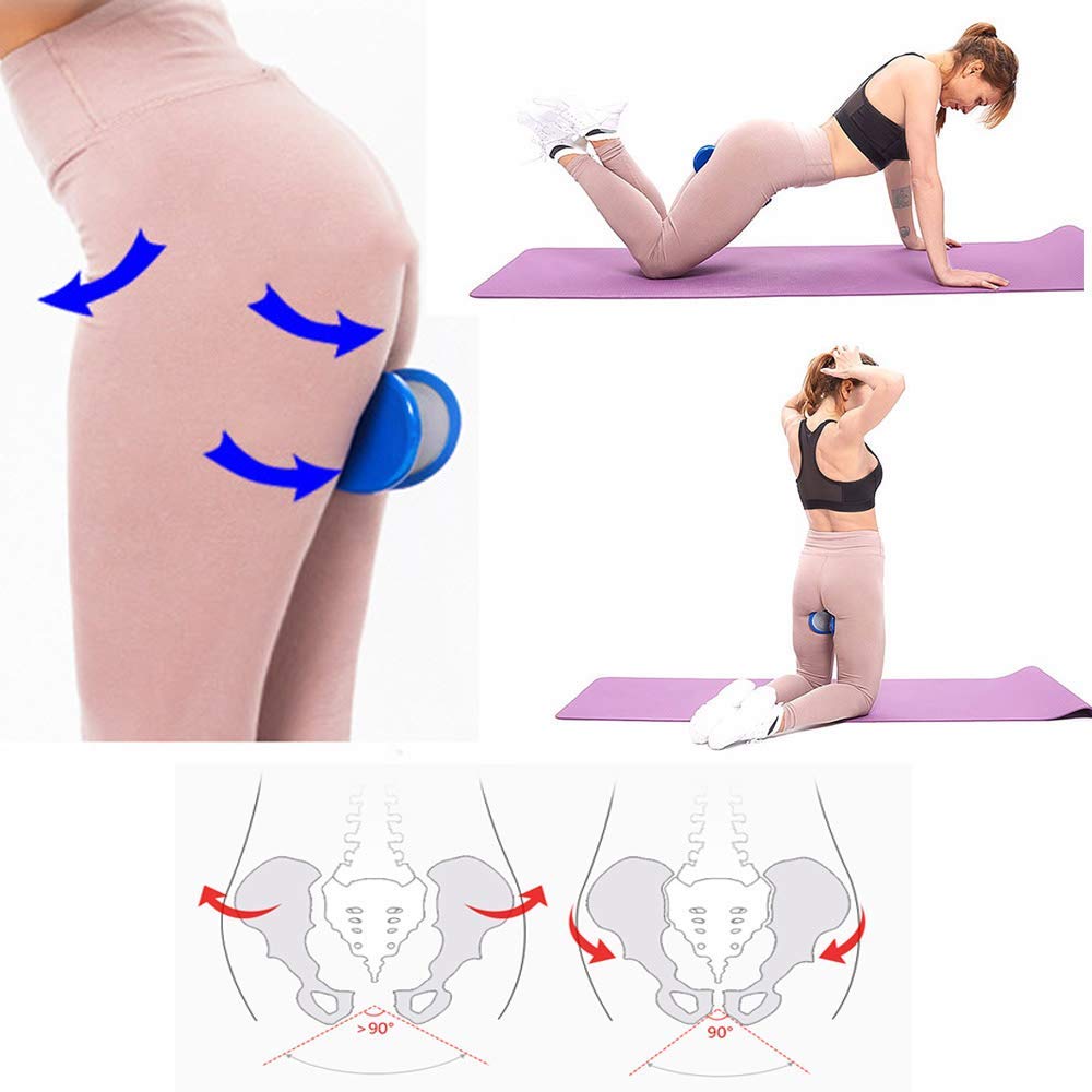 Hüftmuskeltrainer, Hüftmuskulatur, Innen-Oberschenkel-Trainer, Beckenbodenmuskulatur, Medial-Trainer, Hüfttrainer, Gesäß korrektur, Gerät zur Rehabilitation nach der Geburt, violett