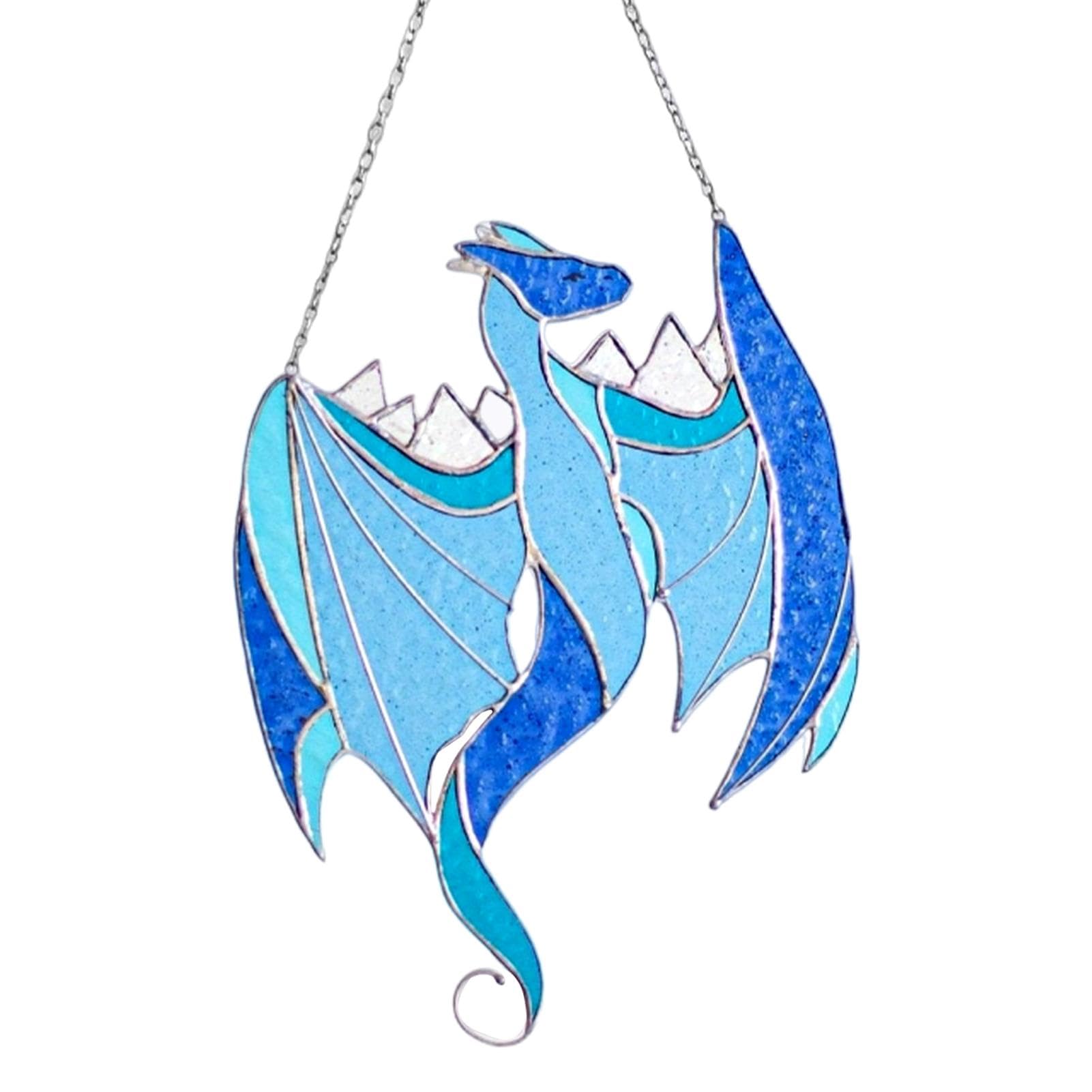 Attrape-soleil Dragon, Art Mural Rond En Acrylique, Décor Suspendu Translucide Pour La Maison Et Le Bureau, Parfait Pour La Chambre à Coucher, Le Salon, Idée Cadeau