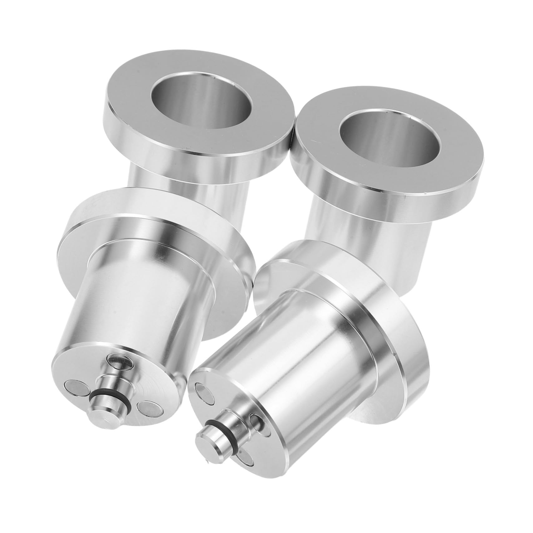 Holibanna 4 Stück Teiliges Aluminium Lift Pad Wagenheber Adapter Stoßdämpfend Hebepunkt Schutz für Pkw LKW Hydraulikwagenheber Werkstatt Zubehör