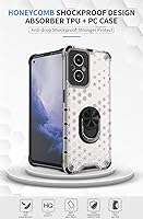 Vista 6 de Funda compatible con Xiaomi Poco M5s 4G, soporte de anillo integrado, compatible con Redmi Note 10 4G / Note 10S 4G / Note 11 SE (India) a prueba
