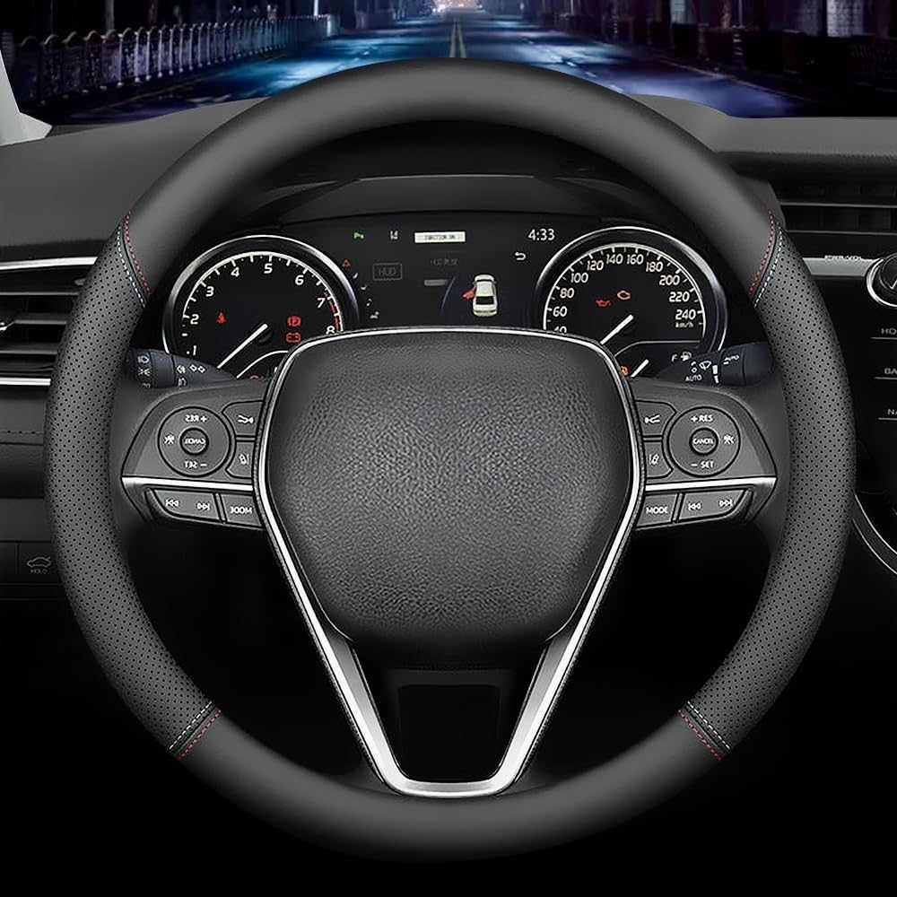 RIMENGDAN 1 Pc Car Steering Wheel Cover for Audi A5 FU 2024-2025