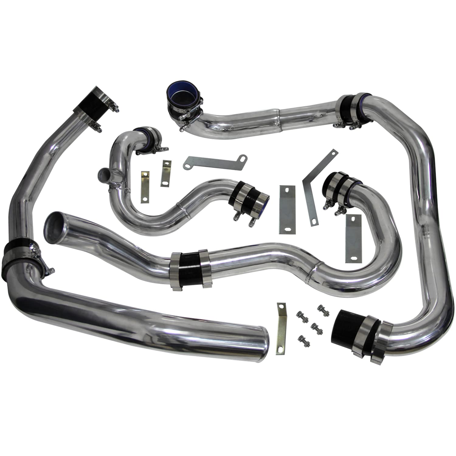 Amazon.com: PKSABB Turbo Aluminum Intercooler Piping Hose Kit for