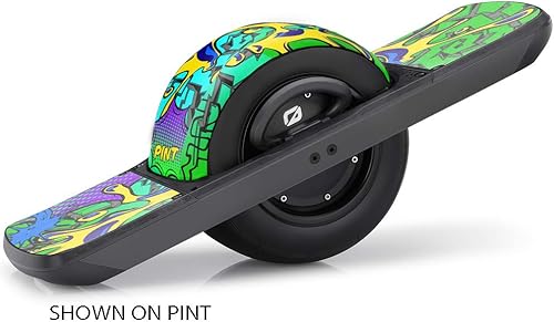 Vista 29 de Gráficos para OneWheel Pint, Zany Blue Design, solo calcomanías para guardabarros, diseños Earth SURF por Senge Graphics Inc. Azul