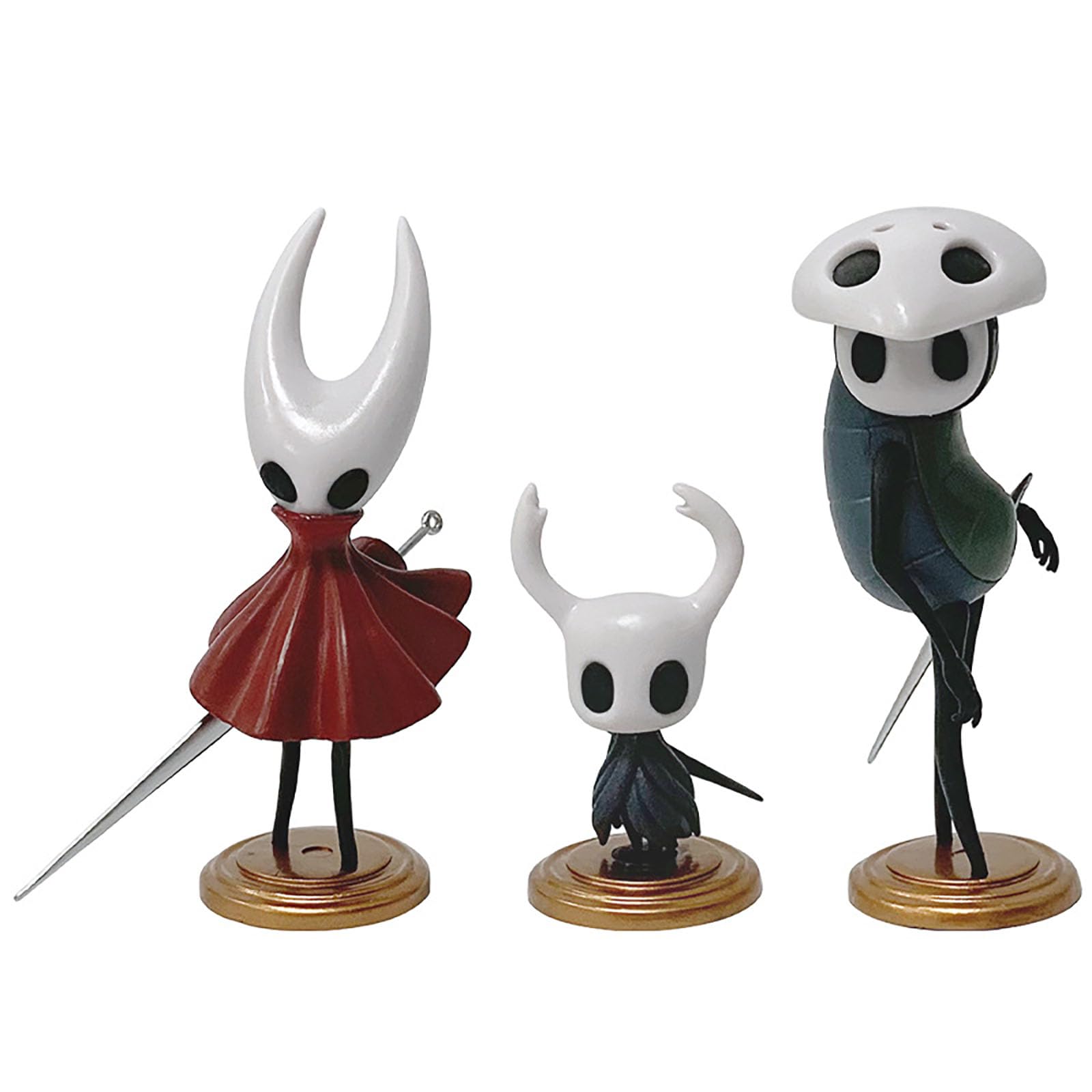 YXCC-SEN Hollow Knight‌ Figure The Knight‌ Figure Hornet Quirrel Pale King