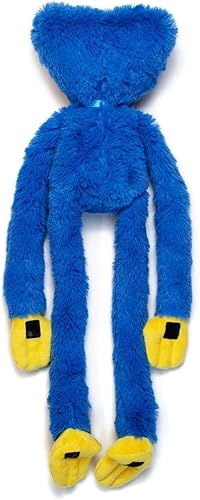 Miniatura 10 de Poppy Playtime Huggy Wuggy Muñeco de peluche, juguete coleccionable para todas las edades (14 pulgadas sonriente Huggy Wuggy)