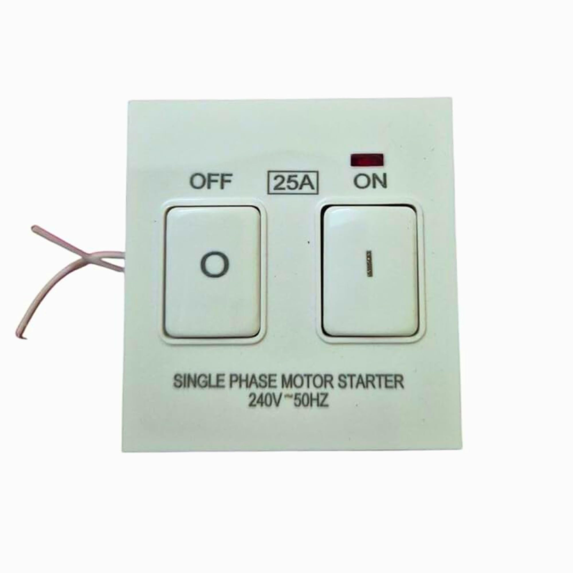 BABA ELC Single Phase Motor Starter Switch, 25A, 240V 50Hz, ON/OFF Control-image-7