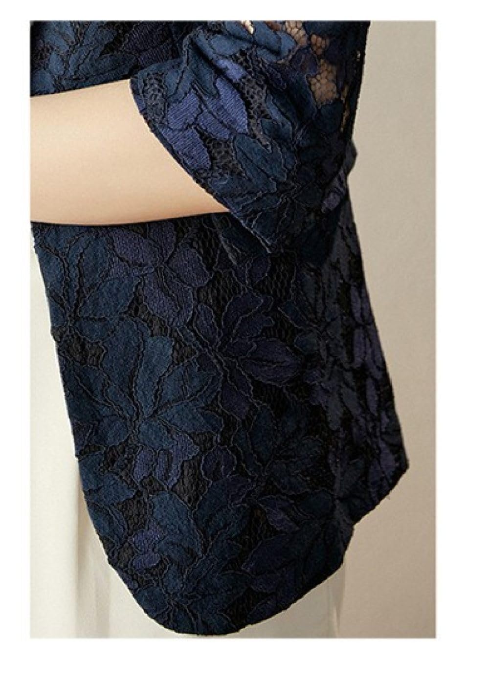 Bolero Mädchen Festlich,Damen-Blazer-Jacke Aus Jacquard-Spitze, Leichter Bolero, Achselzucken, Durchsichtiger, Eleganter Cardigan, Vorne Offen, Anzug-Blazer-Jacke, Eleganter Formeller Abend-Cardigan