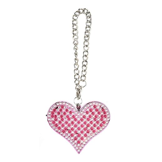 Vigilant 130dB Personal Alarm,Self Defense Alarm Heart Shape Security Protect Personal Alert for Men Women Kids Students(Silver)