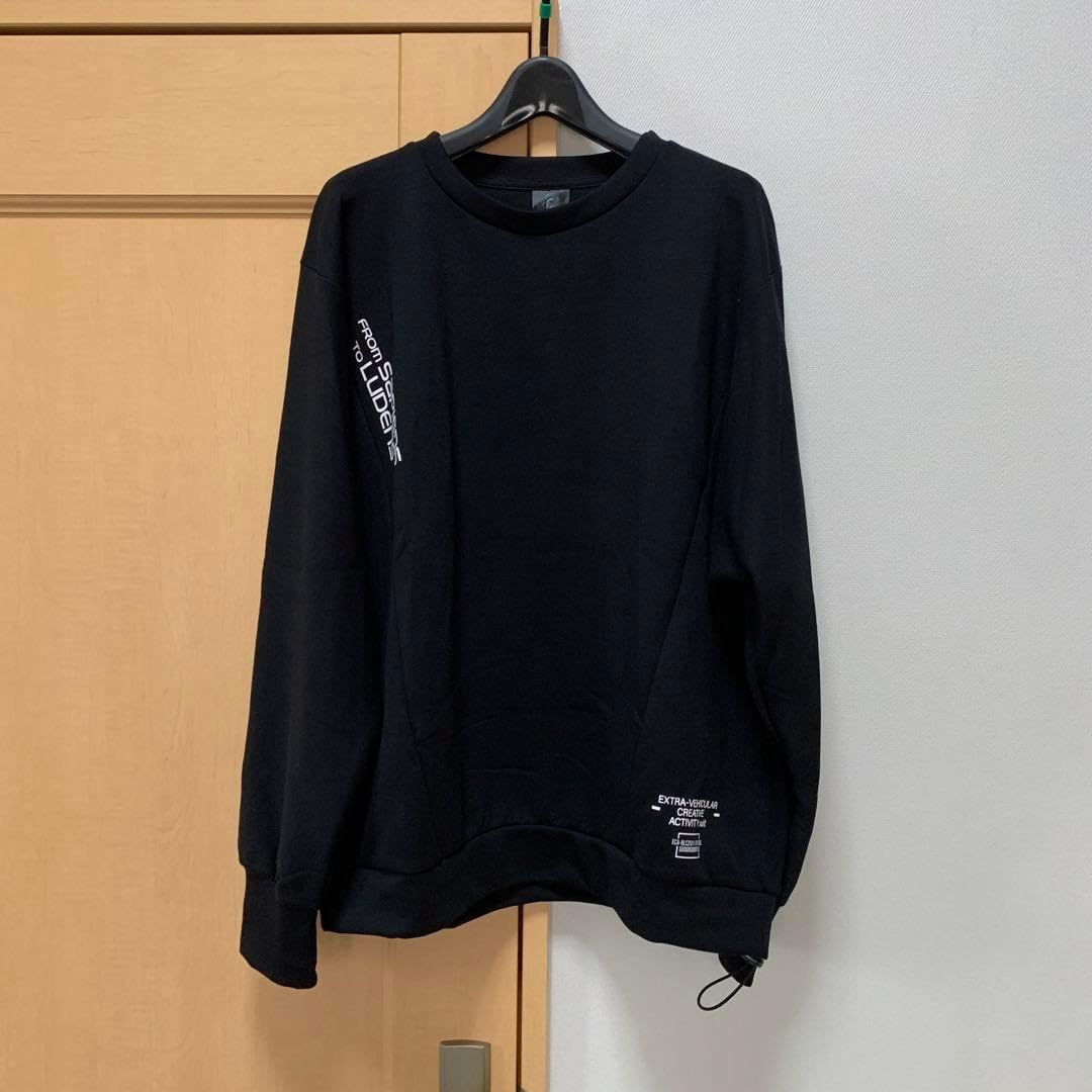 8e greedy ロンT 8e greedy logo long sleeve t-shirt black