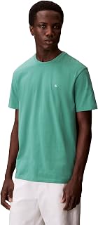Calvin Klein Short Sleeve Smooth Cotton Crew Neck Tee