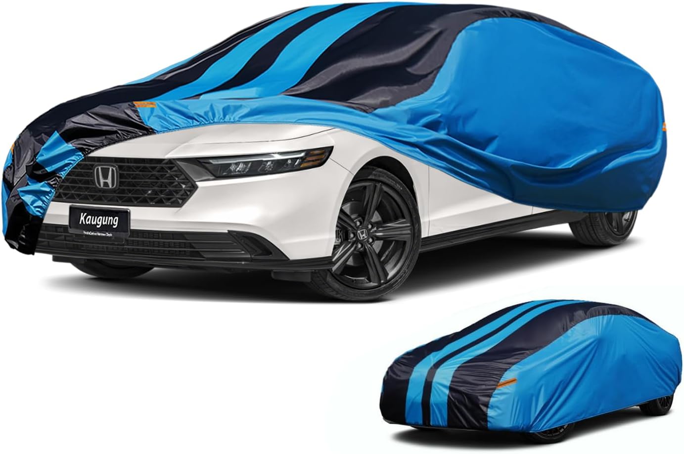 Kaugung Car Cover Waterproof Custom Fit Honda Accord (1990-2025), Full Exterior Cover for Automobiles Lightweight Resistant Outdoor Sun UV Rain Dust Snow Wind Protection.