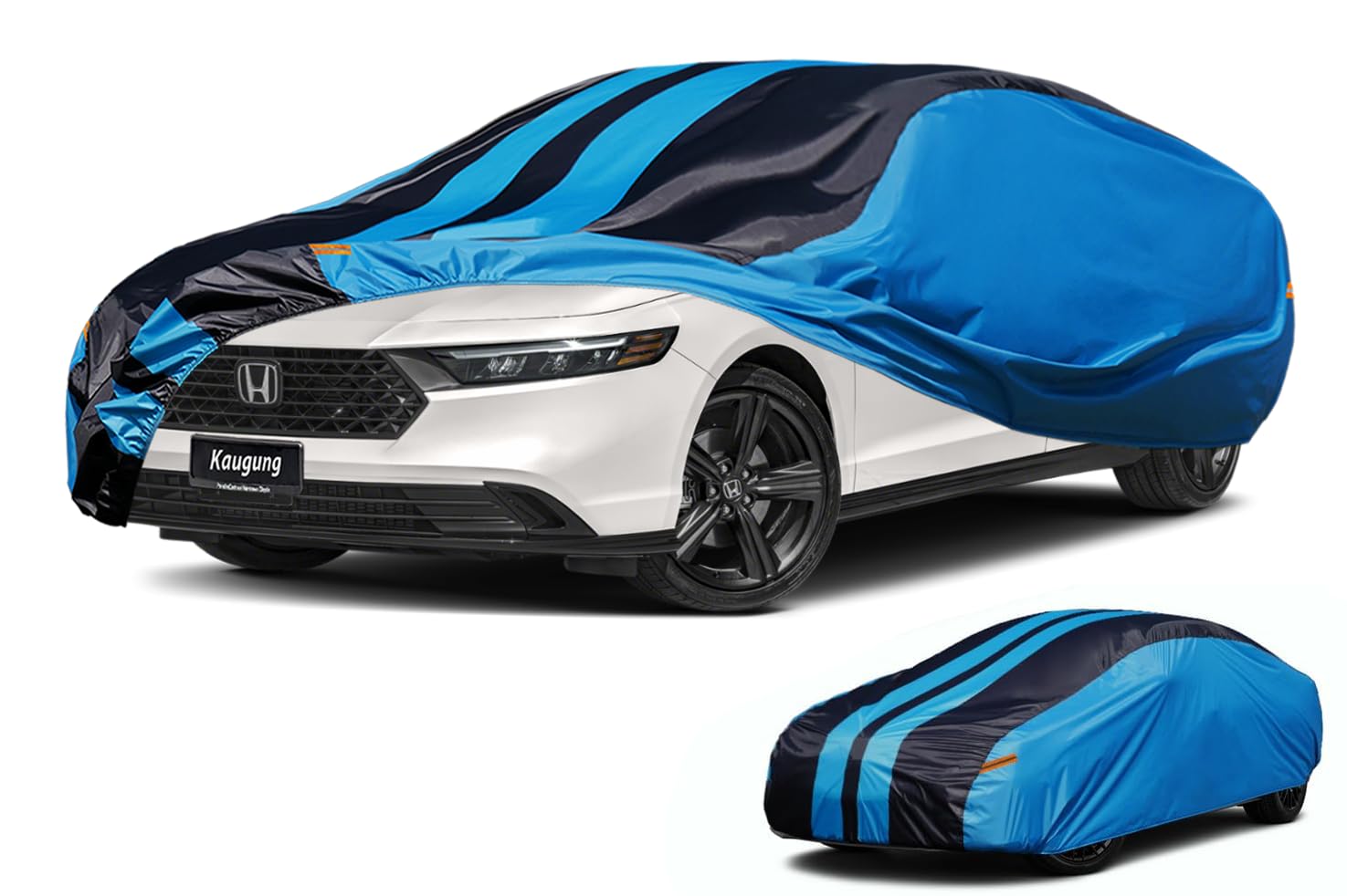 Car Cover Waterproof Custom Fit Honda Accord (1990-2025), Full Exterior Cover for Automobiles Lightweight Resistant Outdoor Sun UV Rain Dust Snow Wind Protection.