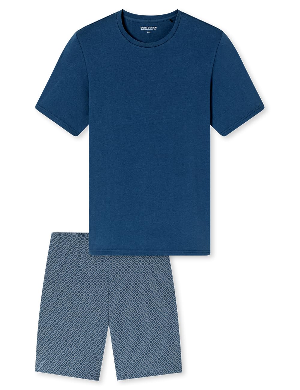Schiesser Pidżama — zestaw Mężczyźni Casual Essentials