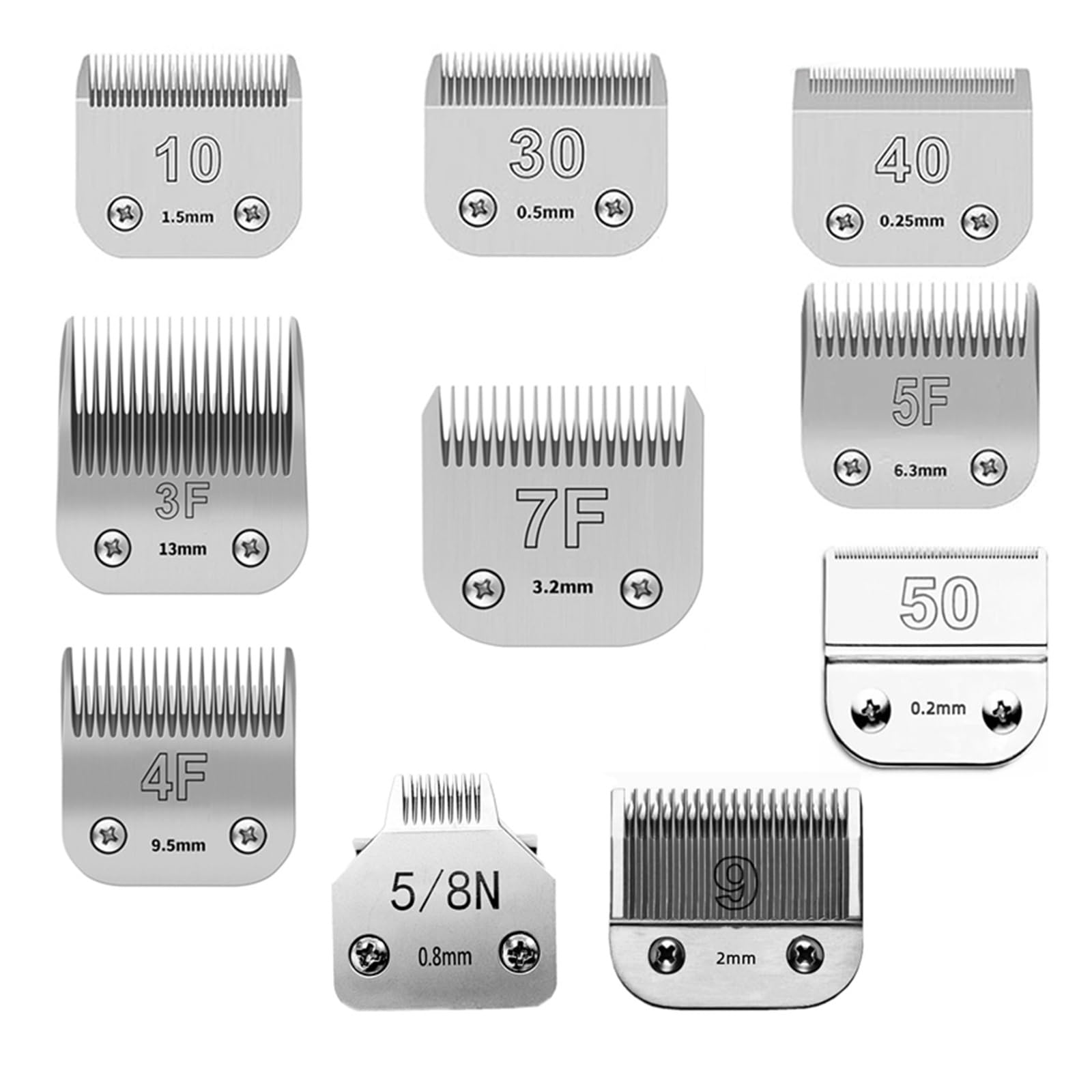 Lame A5 De Remplacement De Tondeuse for Animaux De Compagnie, Compatible for Andis, Compatible for Oster, Compatible for Wahl, Tondeuses for Chiens Et Chats