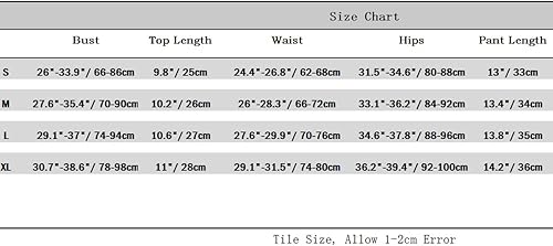 Miniatura 6 de Ekaliy Conjunto de 2 piezas de leggings de yoga ajustados de cintura alta y top corto sin mangas para mujer, conjunto de ropa de gimnasio