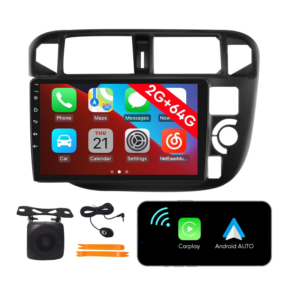 [2G 64G] Android Car Stereo FM Radio Carplay Android Auto 9