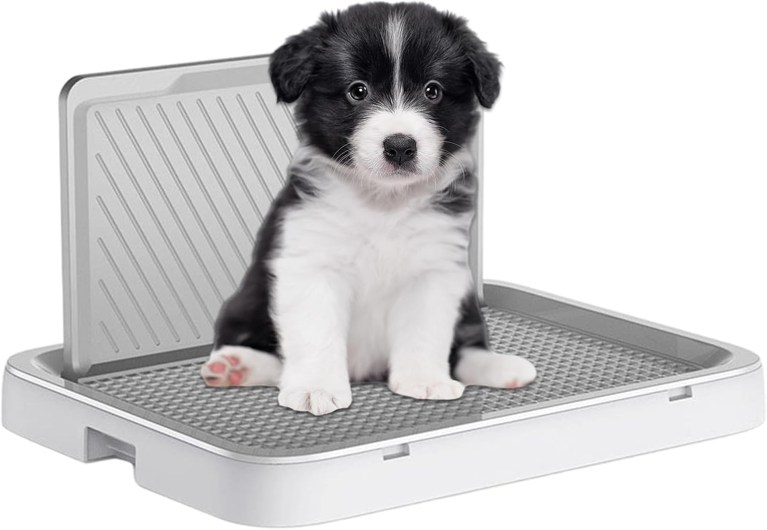 Dog Training Toilet Tray - Anti-Splash Non-Slip Leakproof Indoor Outdoor, Training Pads Dogs Toilet for Home Dorm, Easy Clean Potty, Pet Toilets Solution, Convenient Dog Potty Accessory for House