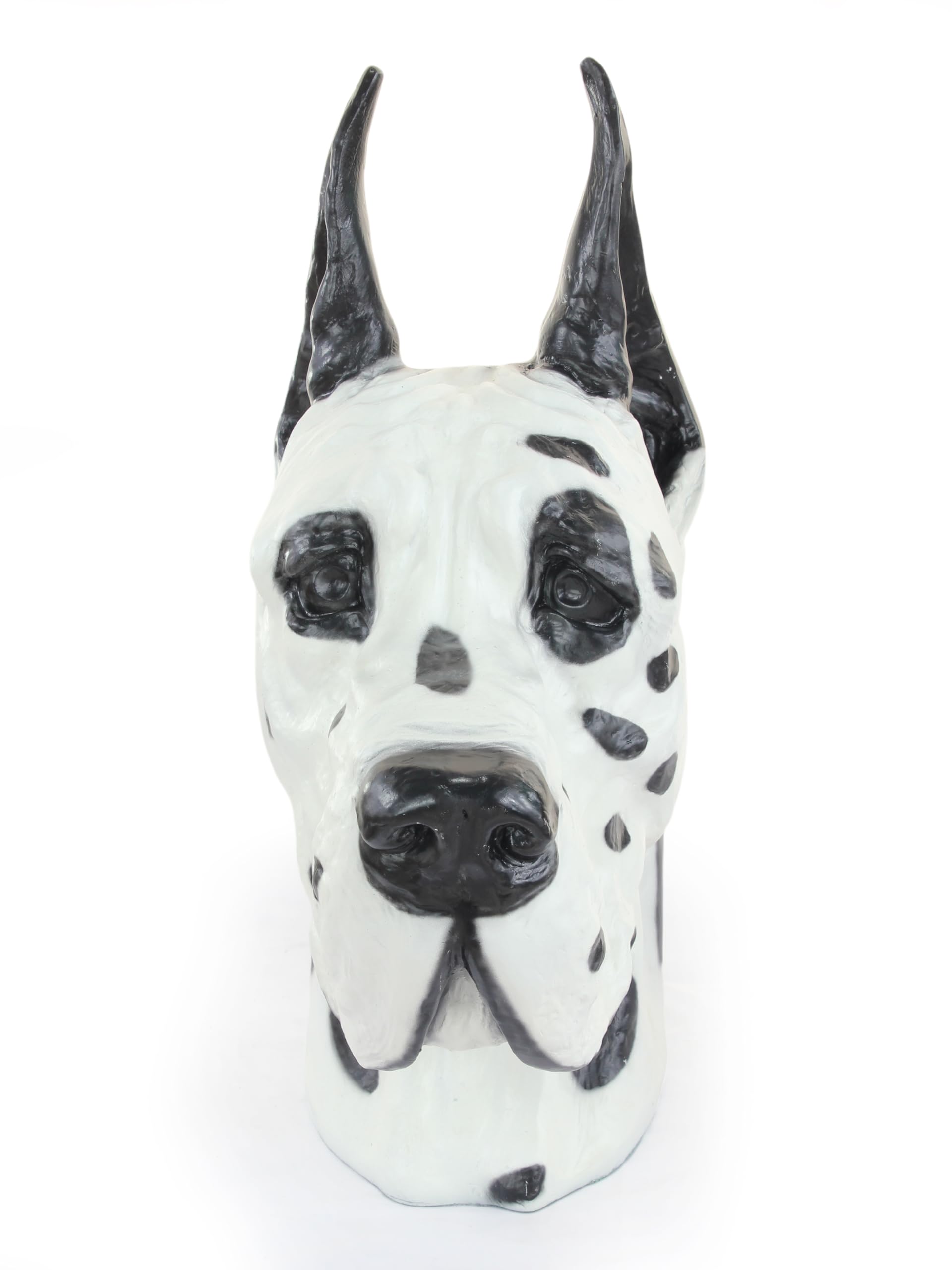 Urne pour chien Dogue Allemand en résine bronze artisanale de taille naturelle