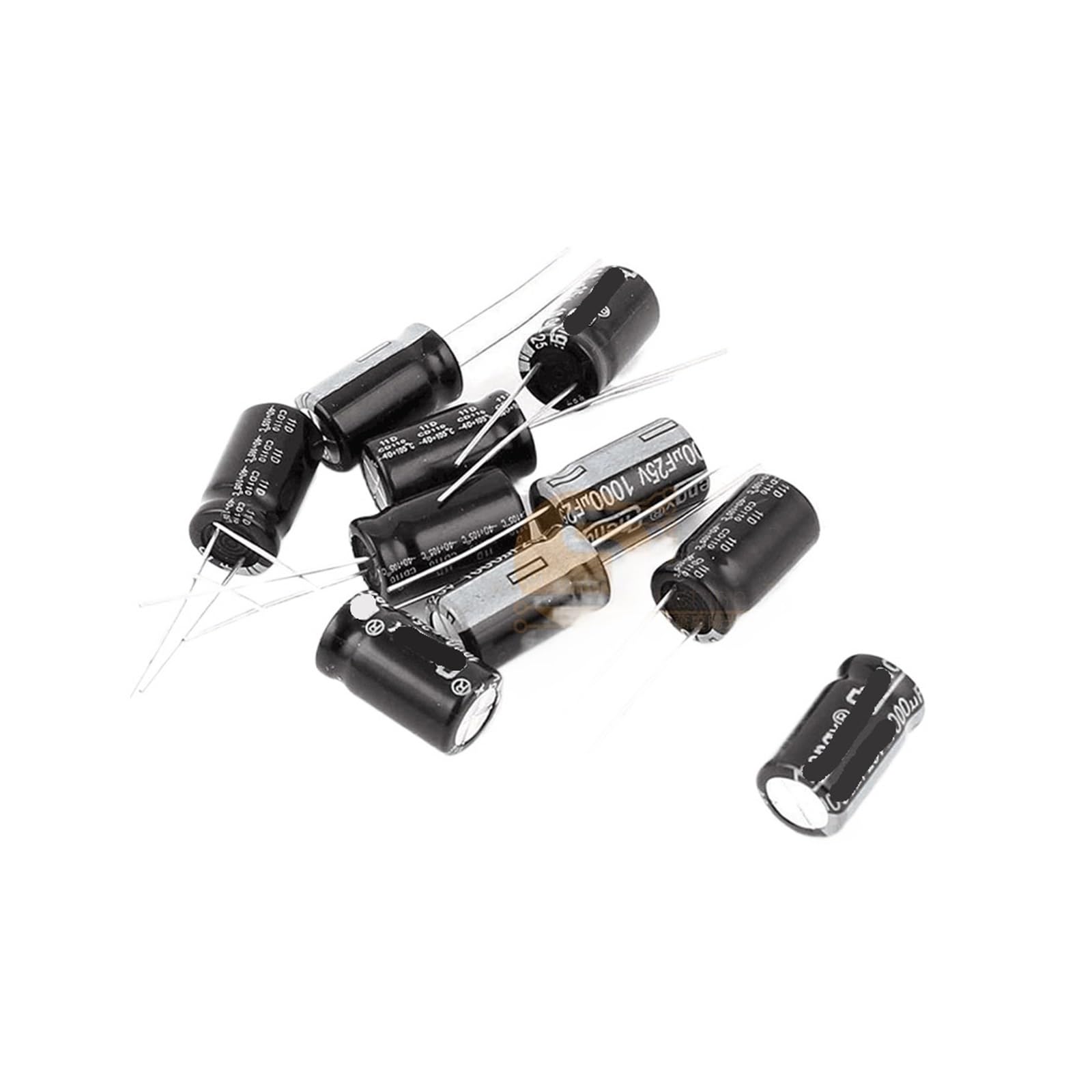 Condensadores electrolíticos 10V 2200uF repuestos de filtrado de audio 2