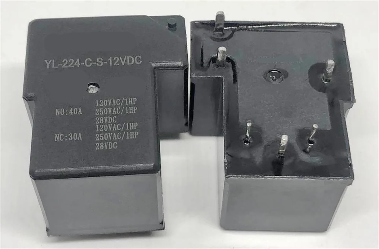 YL-224-C-S-12VDC YL-224-C-S-24VDC (T90-1C-6P-12V/24V-40A) Relay 6 Pins 1Pcs(YL-224-C-S-12VDC)