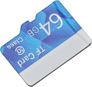 Micro Memory Card Class 10 High Speed Waterproof Shock Resistant Mini Memory Card for Various Devices (64GB)