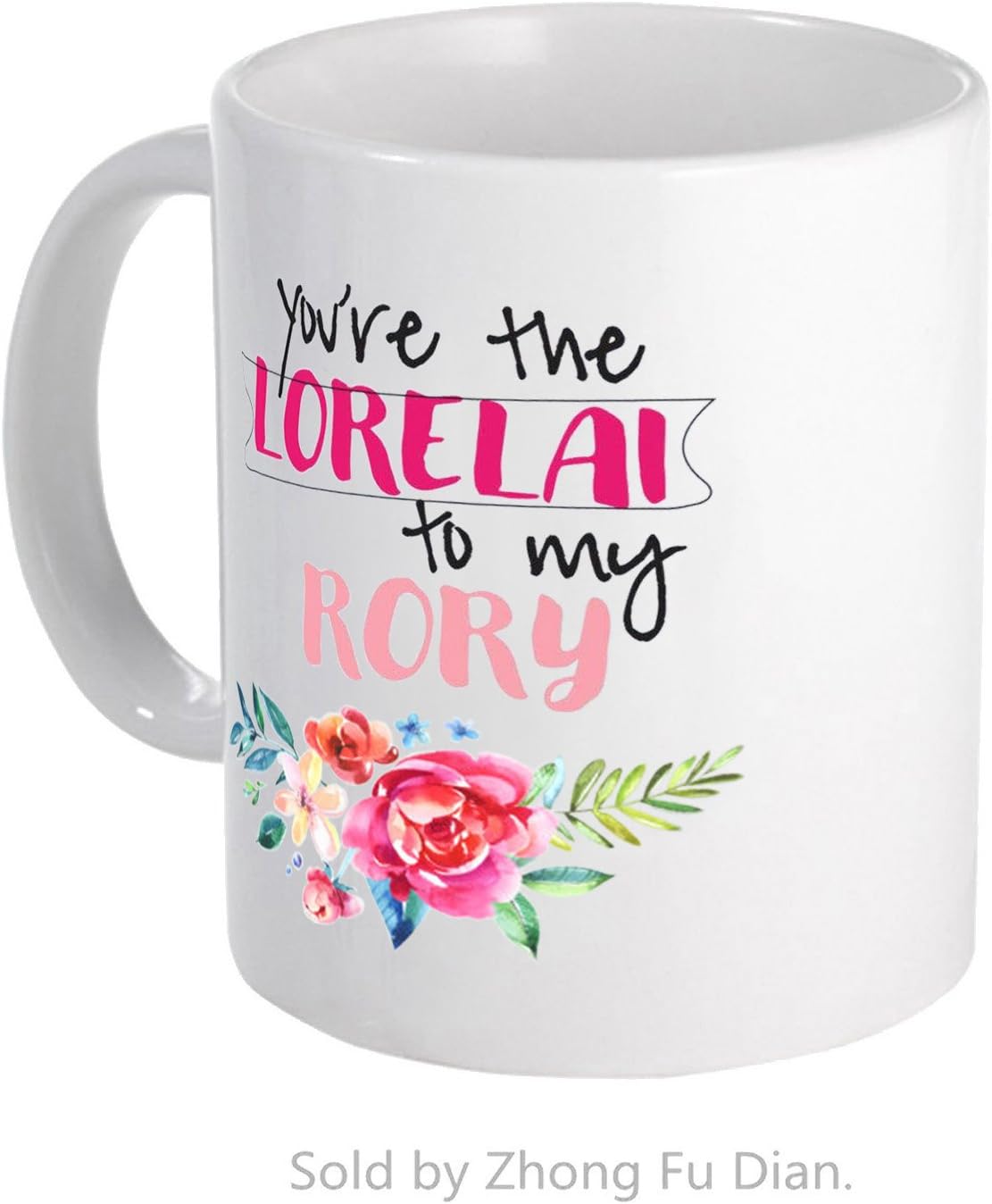 Good Wedding Gifts 2Pcs Mugs You Are The Lorelai To My Rory Coffee Mugs,Tea Cups - 11 Oz, White