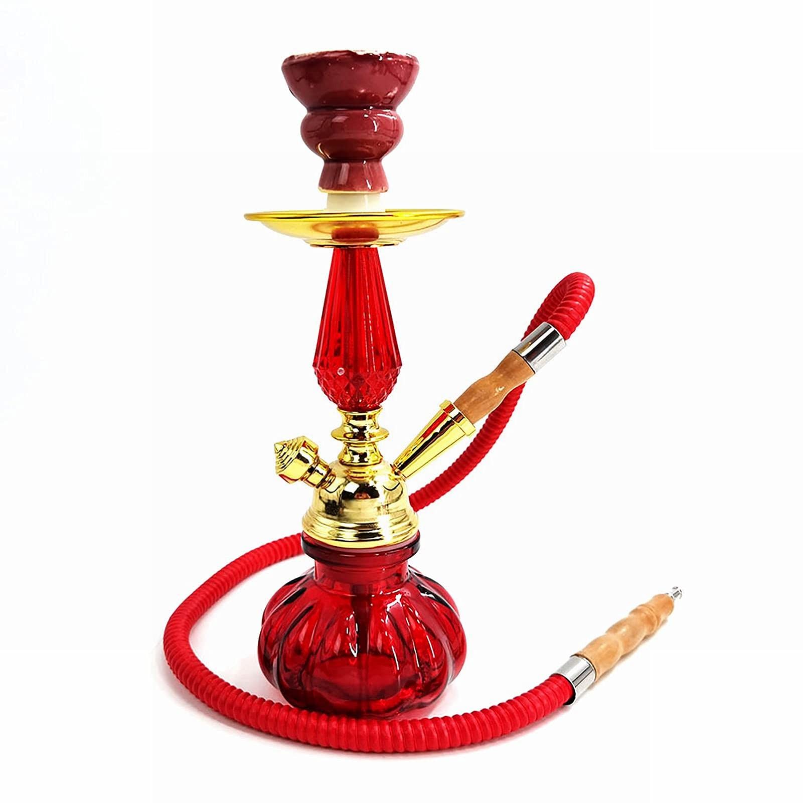 Mini Set Di Tazze Portatili Per Narghilè Acrilico + Materiale In Alluminio, Facile Da Smontare E Pulire Per Feste Per La Casa, Le Auto E Le Feste A