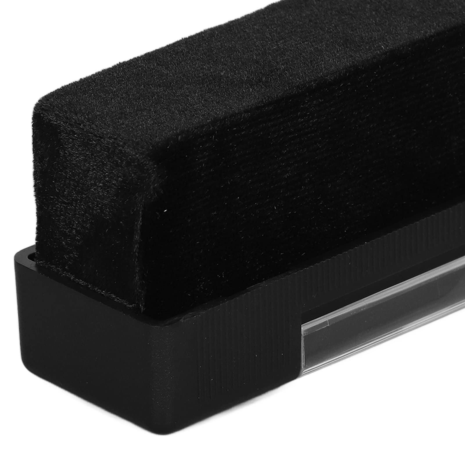 Spazzola pulisci dischi audio, strumento antistatico per la pulizia dei dischi in vinile con setole in fibra di alta qualità, include 2 spazzole piccole per la manutenzione del