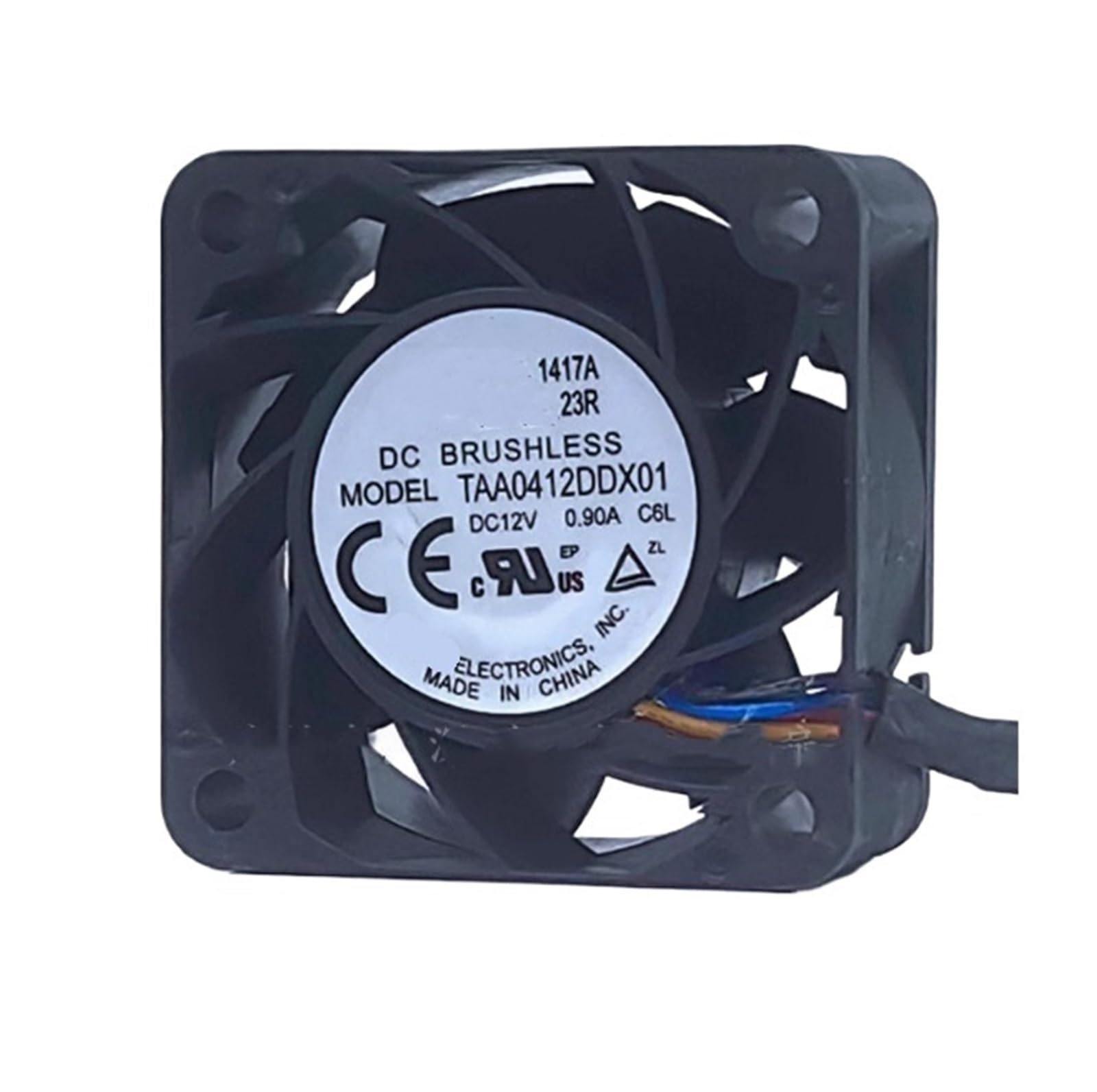 Ventilador TAA0412DDX01 DC12V 0.90A de 4020 y 4 hilos