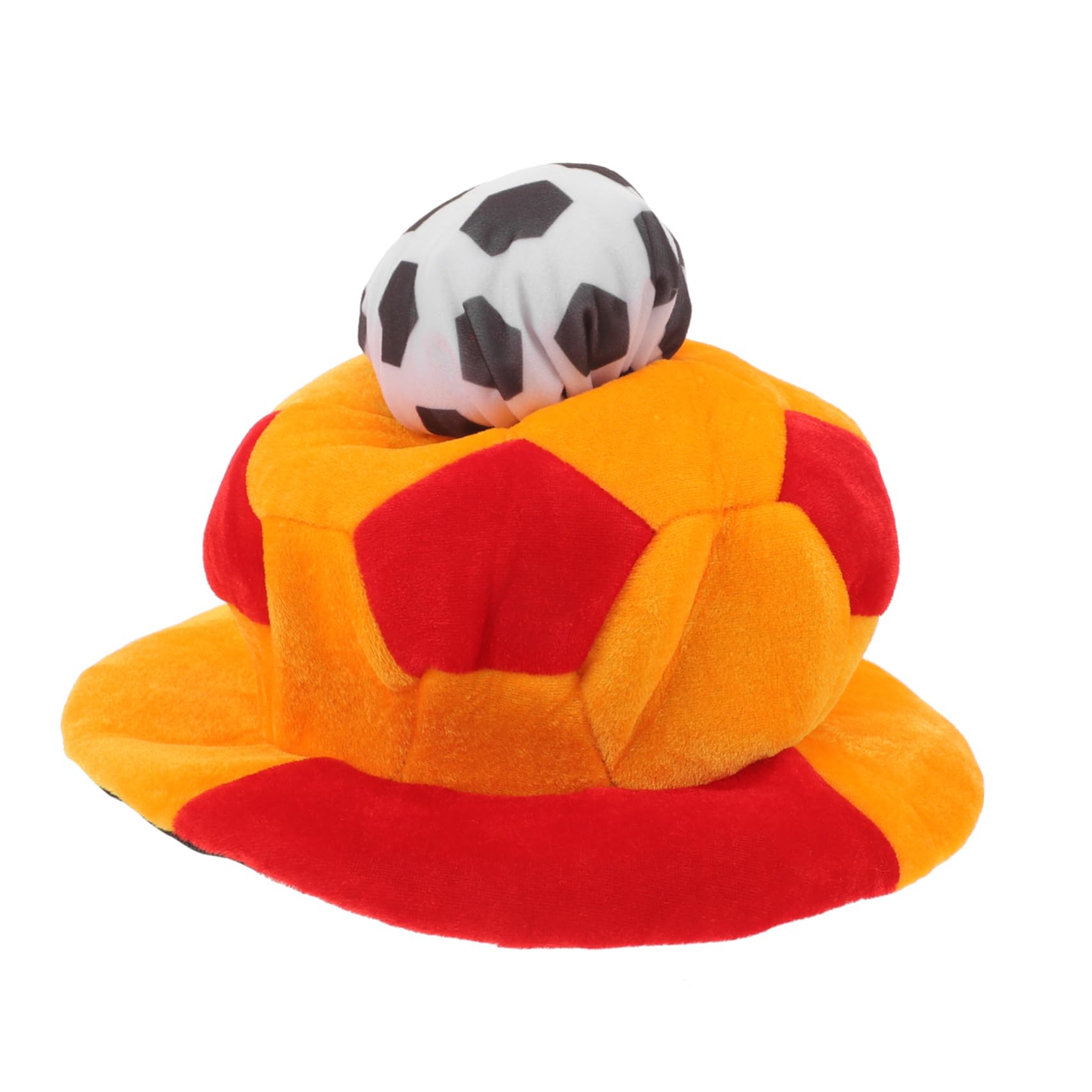 PRETYZOOM gorra de accesorios fútbol Accesorio de fútbol de divertido sombrero deportivo accesorio de sombrero animador sintió