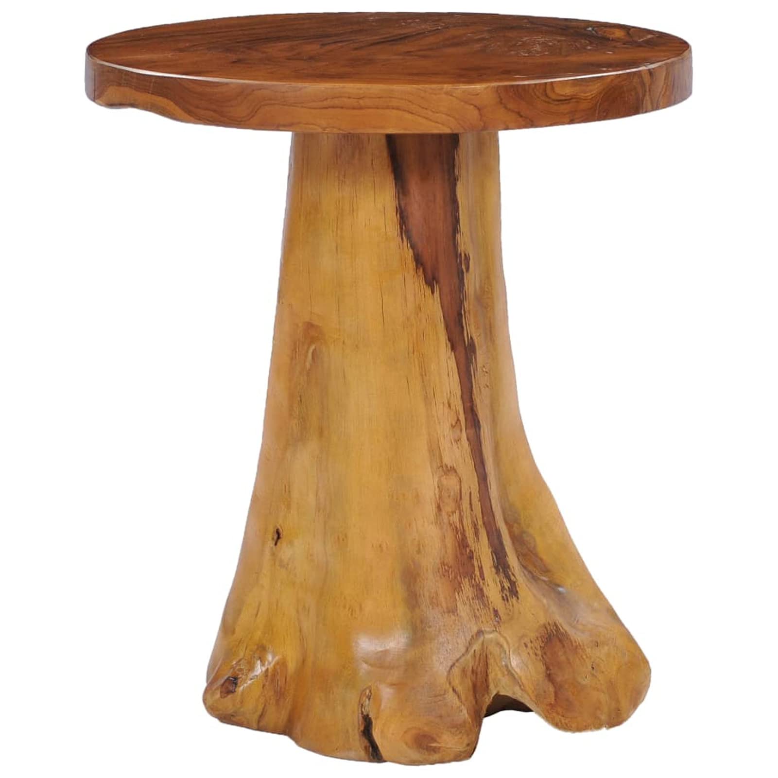 Homgoday Table basse 40 x 40 cm en bois de teck massif, table d'appoint, table d'appoint pour salon, salle de réception d'invités, chambre à coucher et mobilier de bureau